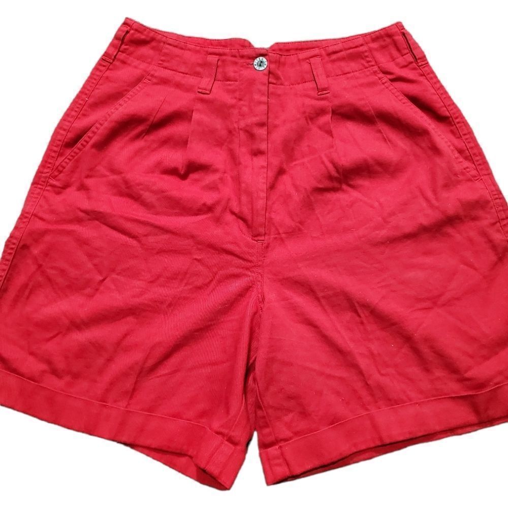 THE LIMITED Hi-waist red chinos 6